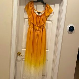 Lane Bryant Ombré Maxi Dress worn once